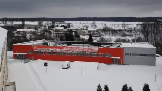 The roof collapsed just one month after the gym was built.