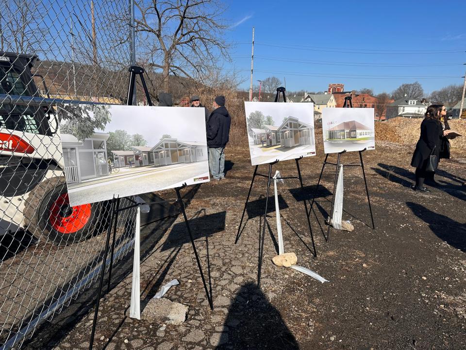 The project will offer ADA-accessible 5 single units and 5 double units of tiny homes and a Resource Veterans Center.