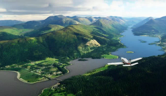 Microsoft Flight Simulator Britain update