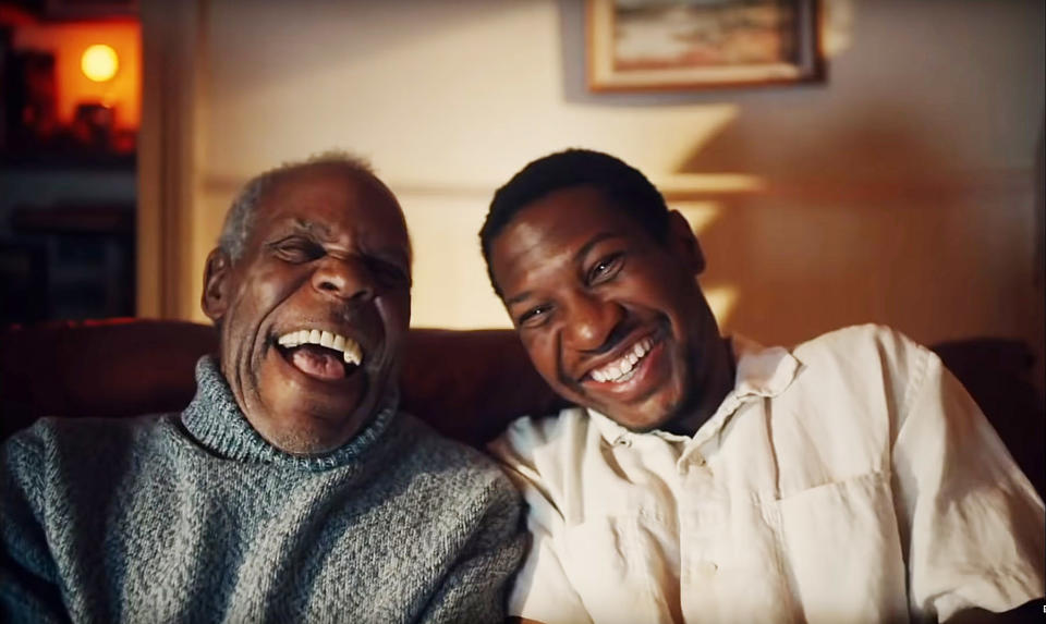 Danny Glover and Jonathan Majors