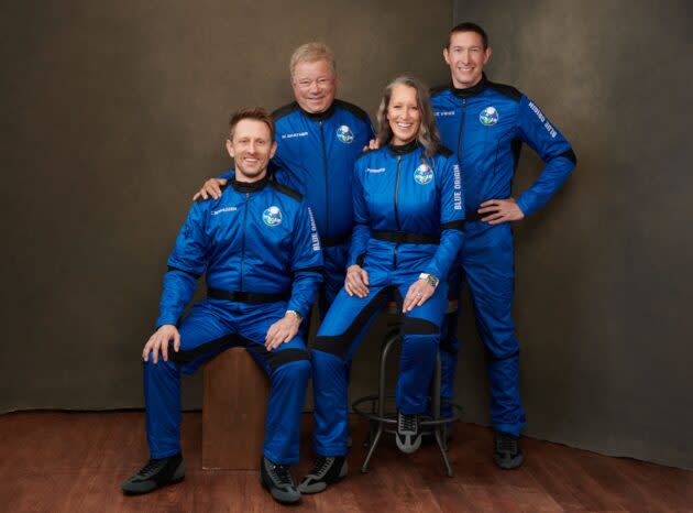 Blue Origin crew portrait