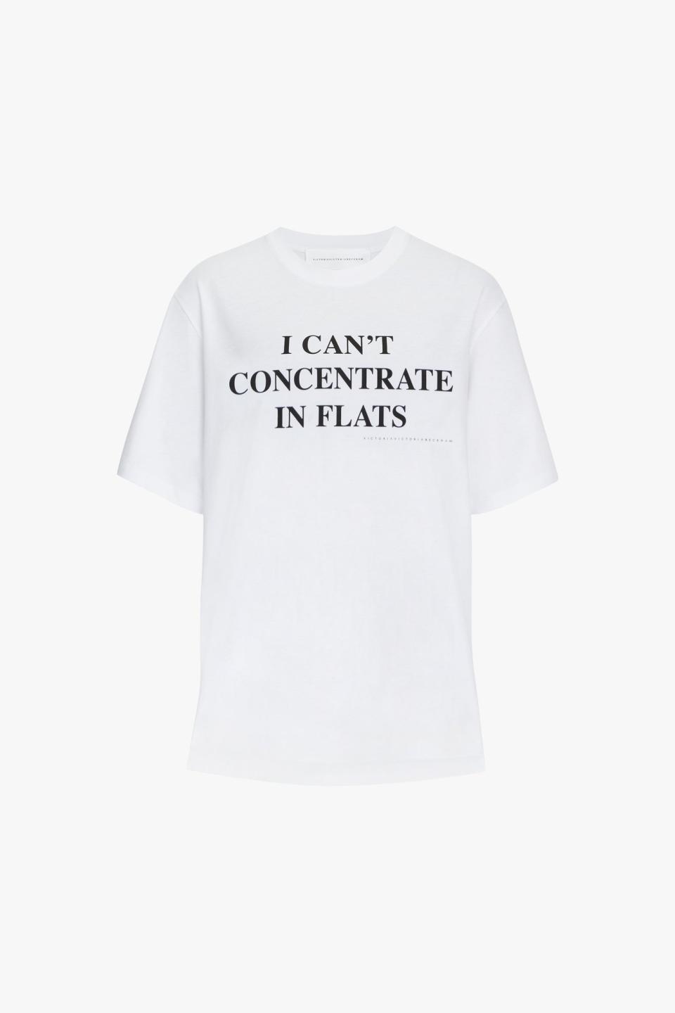 The Flats T-shirt costs £95. [Photo: Victoria Beckham]