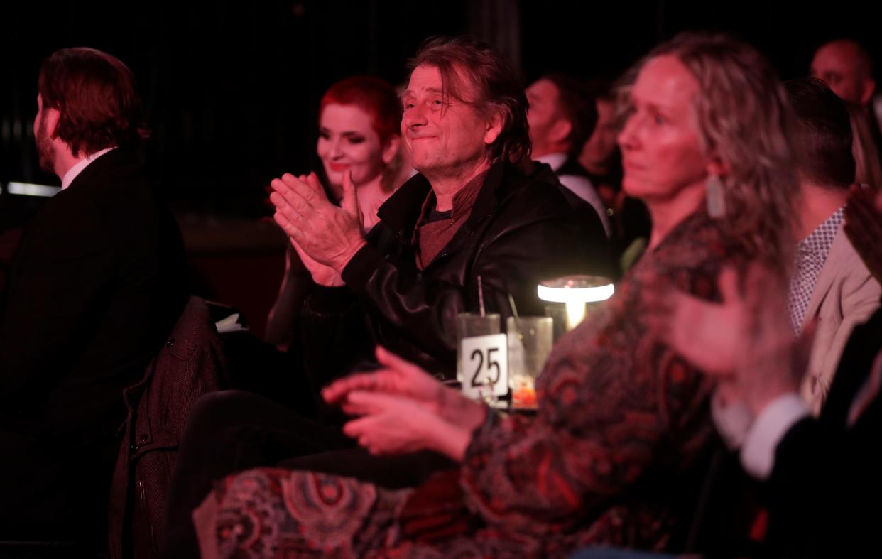 The audience watches the Green Bay Area Music Awards on Thursday at The Tarlton Theatre on Thursday night. Frank Hermans was the host.