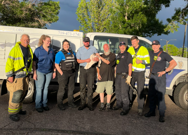 CSFD, good samaritan rescue kitty from storm drain