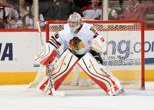 Blackhawks' Crawford stands against smaller goalie pads - NBC Sports