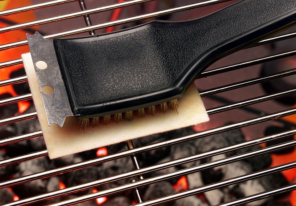 A (properly) cleaned grill is a happy grill.