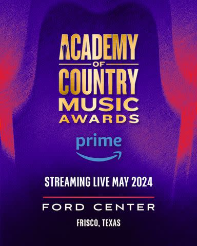 <p>Amazon Prime Video</p> Academy of Country Music Awards 2024 poster