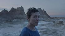 <p>There's so much warmth emanating from Chloe Zhao’s third feature, you might just find the comfort 2020’s been short on. Frances McDormand plays Fern, an endearing yet taciturn widow on a journey across the American West in a van she’s converted into a home. On her travels, Fern meets an assortment of friendly faces in the nomad community who guide, advise and offer camaraderie. Again, Zhao makes use of non-actors to bring a naturalistic approach to the film, and their heartfelt authenticity is keenly felt. </p><p>Soft lighting adds an ethereal journey to Fern’s wandering, with sweeping vistas of America's countryside and deserts providing a gorgeous backdrop. McDormand’s performance is understated but quivers with meaning as it underscores the struggle for Americans to survive in an economy not built for everyone. It's a breathtaking, truth-speaking piece of cinema that should be an awards season contender for Zhao and her leading lady.</p>