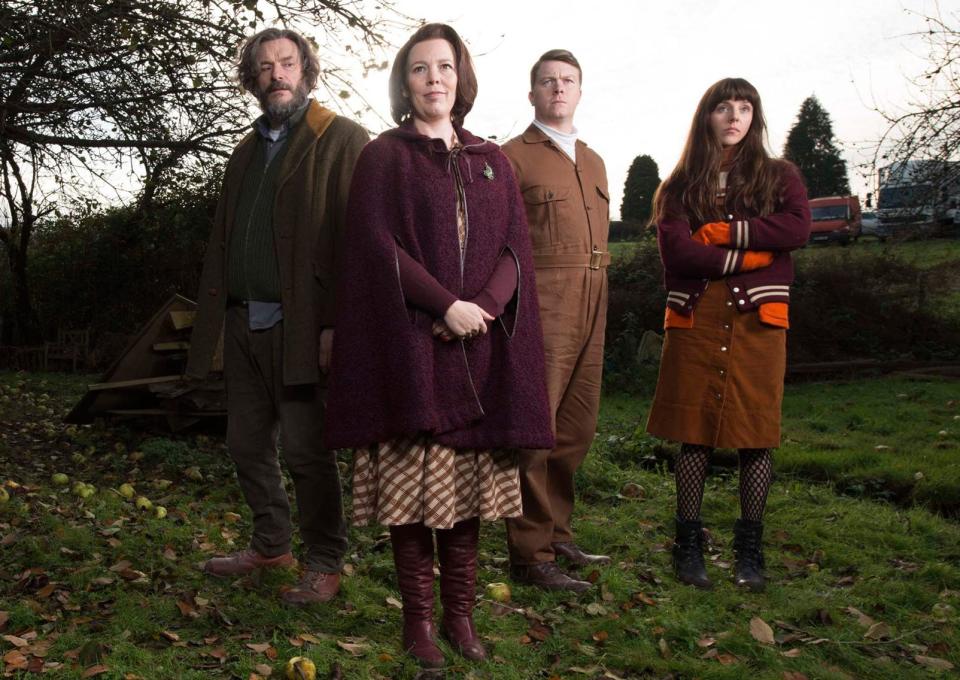 Julian Barratt, Olivia Colman, Daniel Rigby and Sophia Di Martino - Channel 4