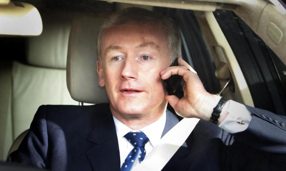 Former Royal Bank of Scotland chief executive Fred Goodwin, pictured in 2008