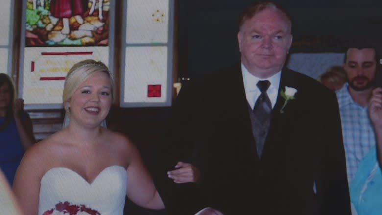 'I was determined': P.E.I. man fights back from burn injuries to walk daughter down aisle