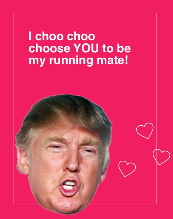 Ces cartes Donald Trump pour la Saint-Valentin sont vraiment géniales