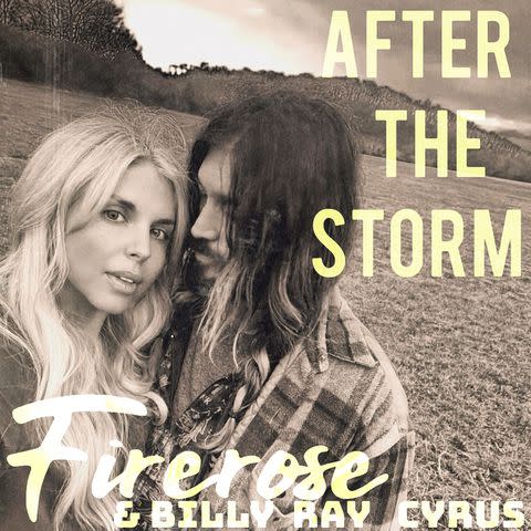 <p>Courtesy of Four Lane Productions</p> Billy Ray Cyrus and Firerose "After the Storm" Single Cover