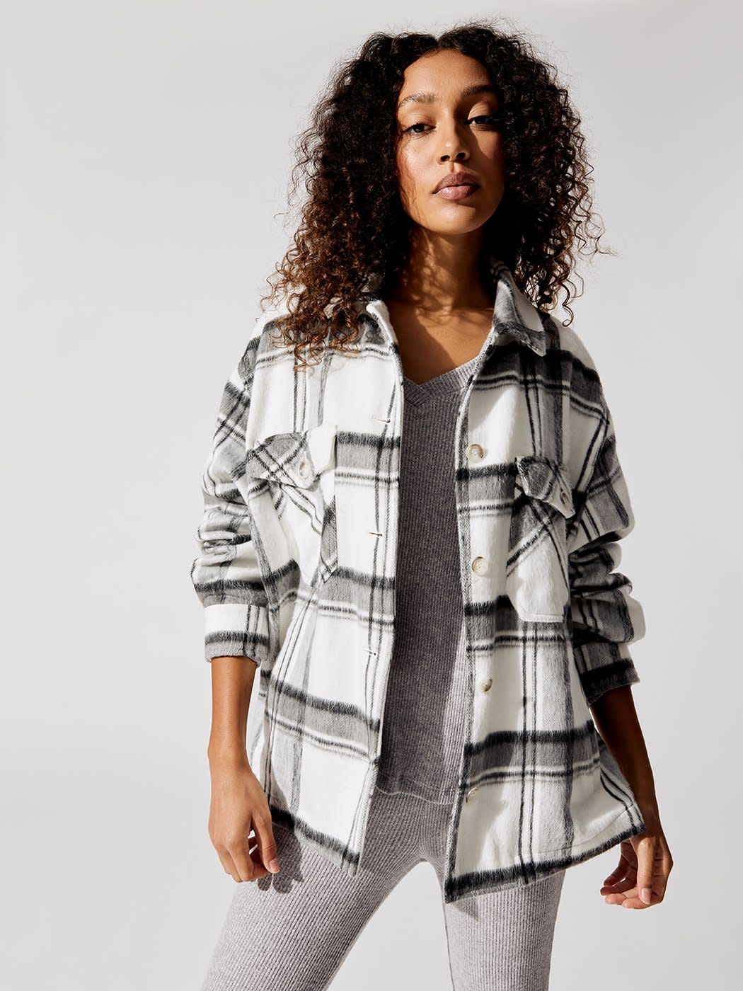 Boyfriend Plaid Shacket