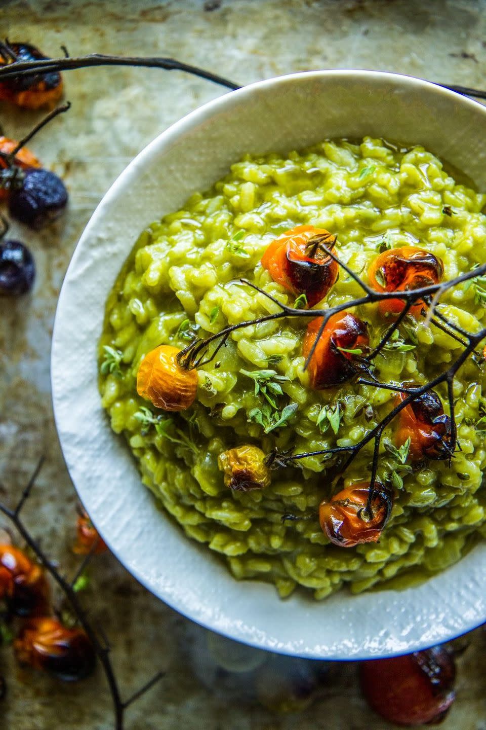 recipes with pesto risotto