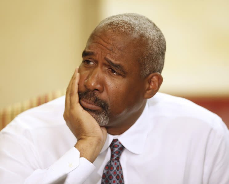 Ohio State AD Gene Smith was opposed to the early signing day legislation that recently passed. (AP)
