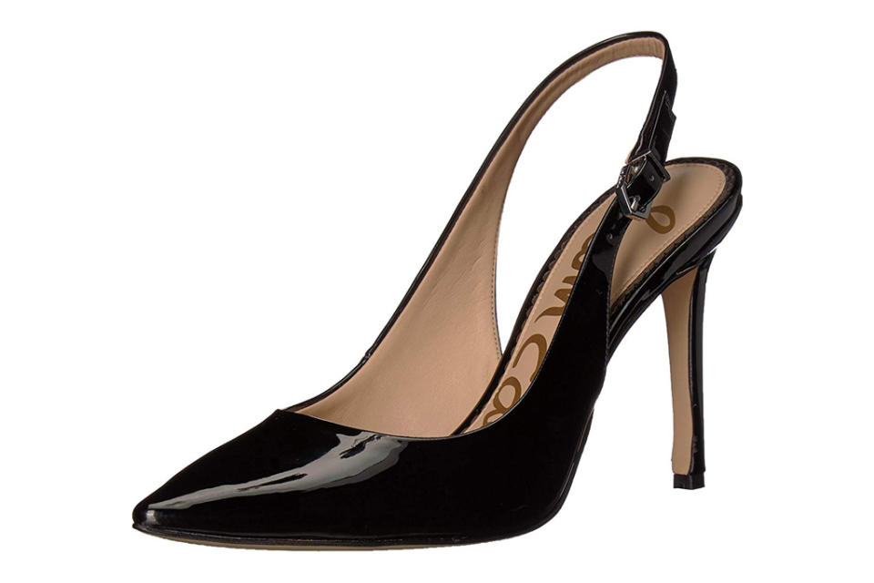 sam edelman, slingback pumps, black