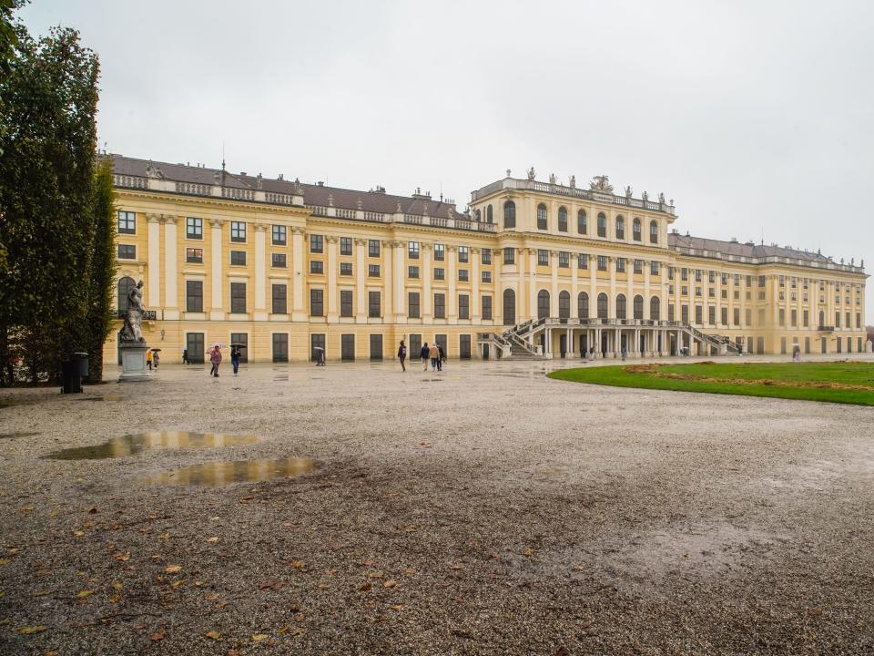 Schönbrunn Palace in Vienna.