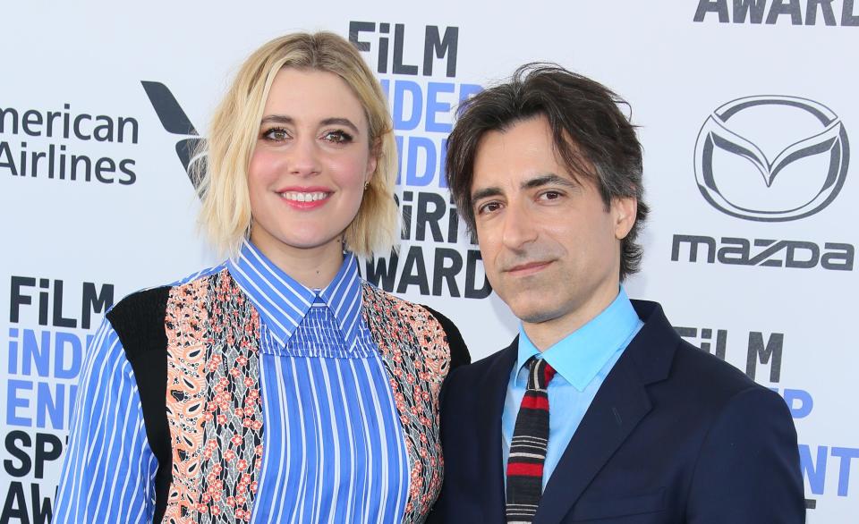 "Barbie" screenwriters Greta Gerwig (left) and Noah Baumbach (right) are officially married