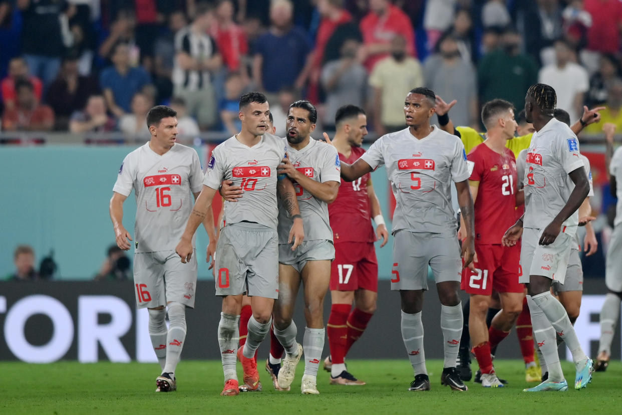 Suiza ganó su último partido del grupo y se medirán con Portugal en Octavos de Final. (Justin Setterfield/Getty Images)