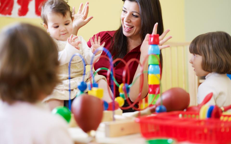 Most schools broke up last week, leaving working parents to choose between summer camps, nannies or child minders  - Credit:  Shotshop GmbH / Alamy Stock Photo