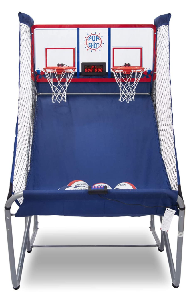 17) Indoor/Outdoor Dual Shot Basketball Arcade Game