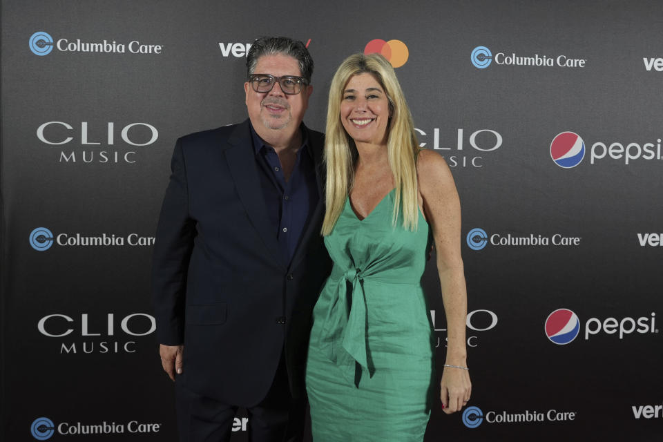 Michael Kaufman, Executive Director, Clio Music, left, and Nicole Purcell, CEO Clio Awards, attend the 2022 Clio Music Awards at the Mercy Lounge on Tuesday, May 10, 2022, in Nashville, Tenn. (Photo by Mickey Bernal/Invision for CLIO Awards/AP Images) - Credit: Invision for CLIO Awards