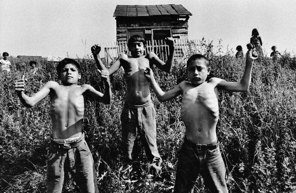 <p>Gypsies in Zehra, Slovakia, Czechoslovakia,1967. (© Josef Koudelka/Magnum Photos) </p>