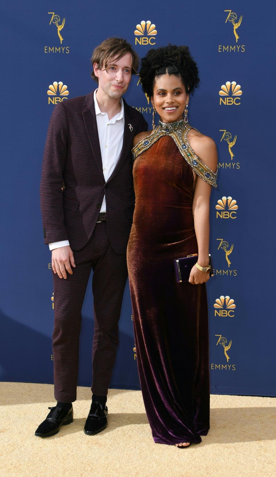 Zazie Beetz and David Rysdahl