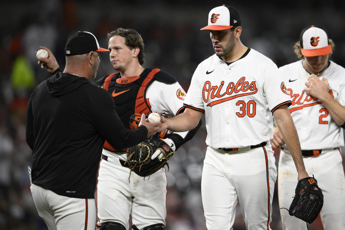 Orioles put RHP Grayson Rodriguez on the IL with shoulder inflammation ...