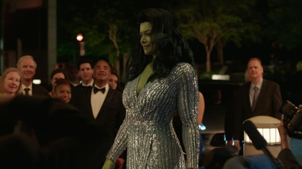 Tatiana Maslany in She-Hulk: Attorney at Law<span class="copyright">Courtesy of Marvel Studios</span>