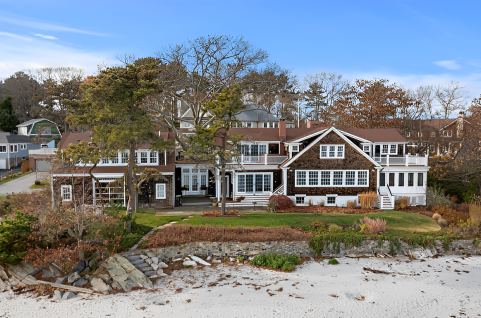 This six-bedroom, six-bathroom house at 98 Beach Hill Road in New Castle sold for $6.495 million in January 2023, setting a record for the highest-priced home sold in New Castle, according to Seacoast Board of Realtors statistician John Rice.