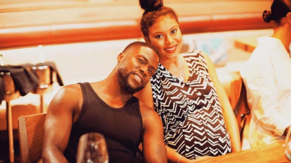 Kevin Hart isn't a father of three just yet!