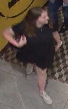 CCTV image issued by Auckland City Police shows Grace Millane at Auckland's Sky City entertainment complex - Credit:  Auckland City Police