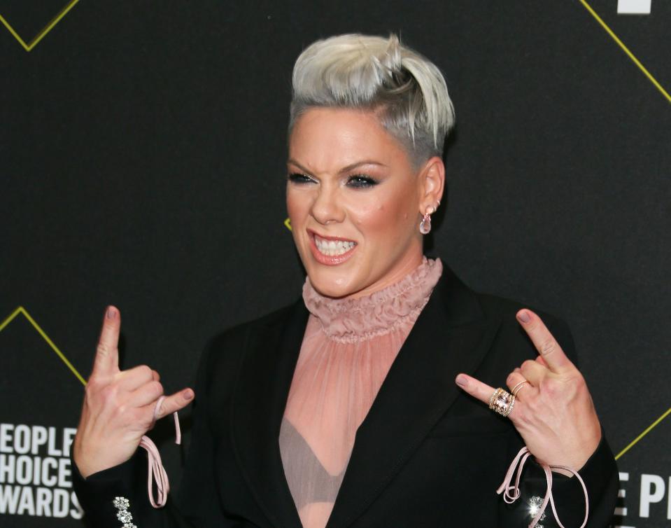 Pink has been open before about struggling with anxiety and depression, saying she believes sharing her own journey will break the stigma around mental health issues.