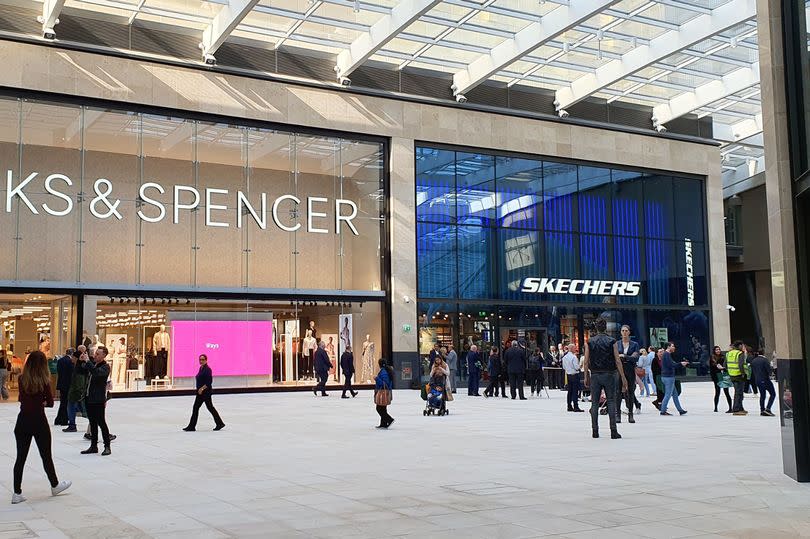 The Marks and Spencers at Henry Plaza.