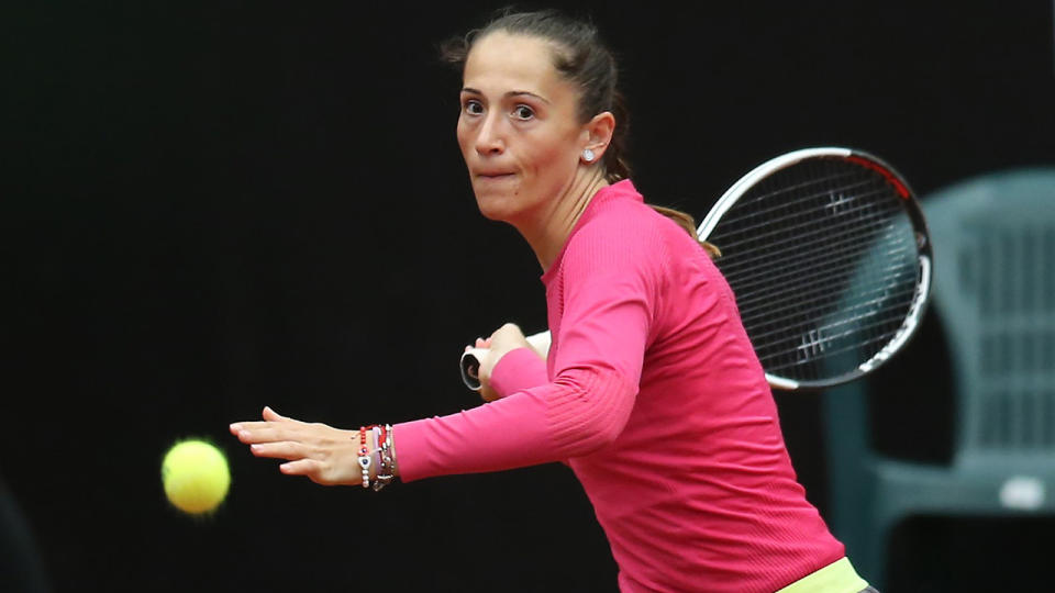 Alexandra Cadantu, pictured here in action at the Istanbul Cup in 2017.