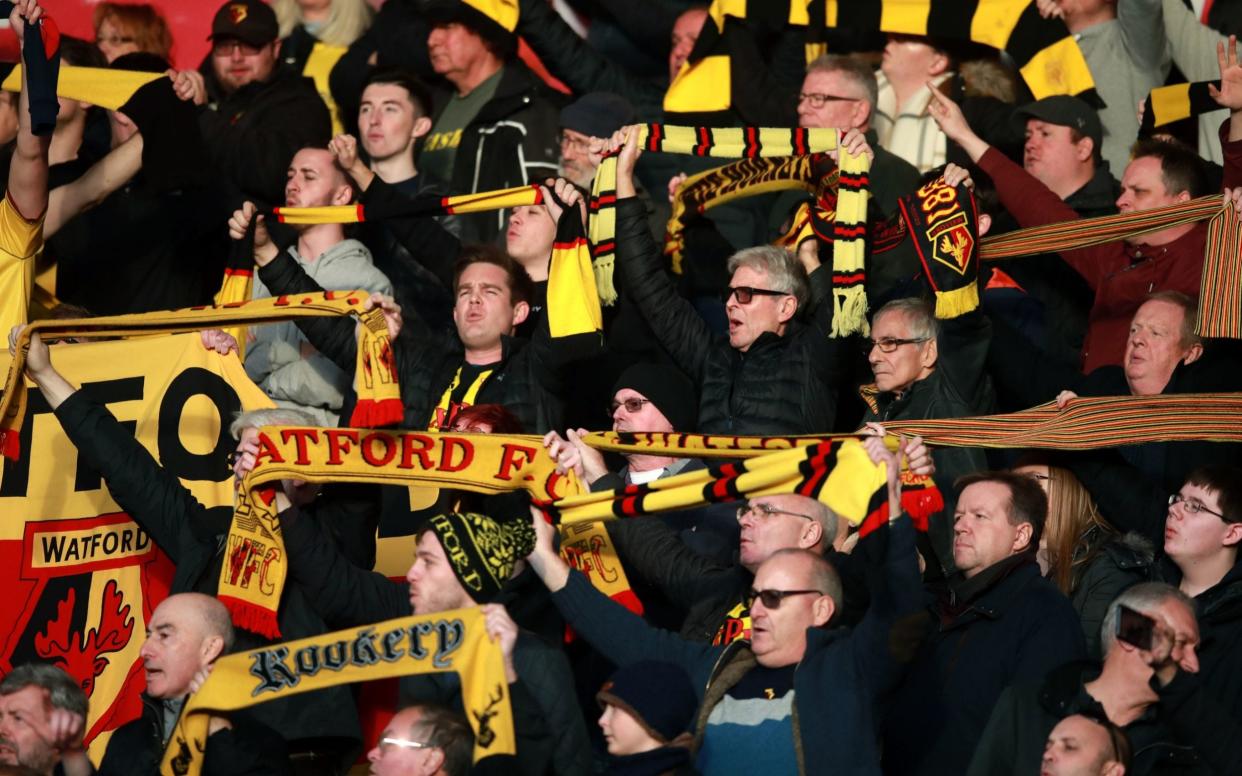 Watford are on a run of good form that has lifted them out of the relegation zone — just - PA