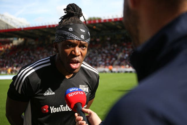 Sidemen FC VS YouTube All Stars charity match