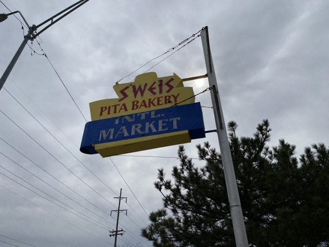 Sweis Pita Bakery and International Market offers fresh gyros and falafels along with a market selling some specialty produce, meat and dry goods.