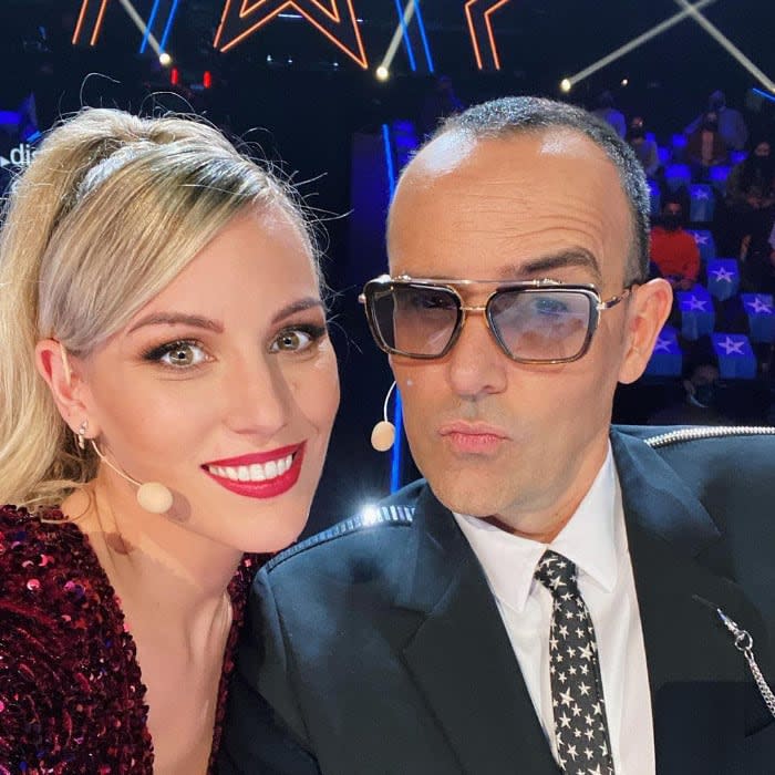 Edurne y Risto Mejide