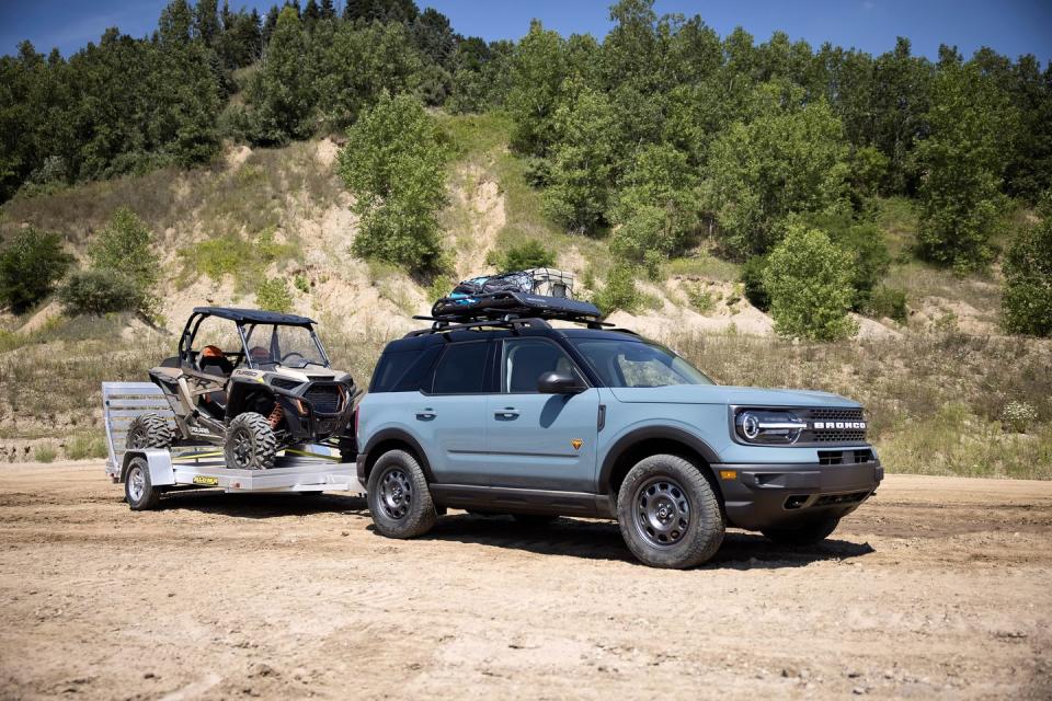 2021 Ford Bronco Sport Tow RZR