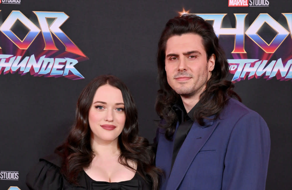 Kat Dennings and Andrew WK are officially married credit:Bang Showbiz