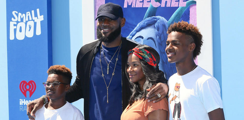 LeBron James says he allows his 11- and 14-year-old kids to drink wine. (Photo: Getty Images)