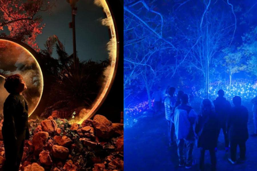 ¡Un espectáculo de luces! Conoce el asombroso jardín Astra Lumina en California