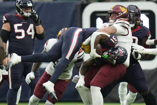 Washington Commanders defensive back Kamren Curl (31) looks to defend  during an NFL game against the Houston Texans on Sunday, November 20, 2022,  in Houston. (AP Photo/Matt Patterson Stock Photo - Alamy