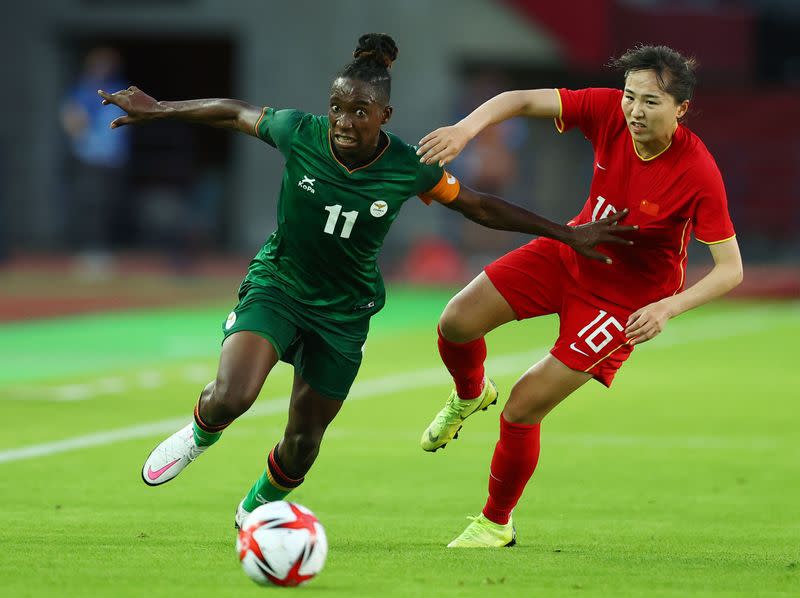 Soccer Football - Women - Group F - China v Zambia