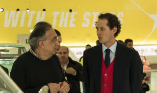 Sergio Marchionne (left) and John Elkann