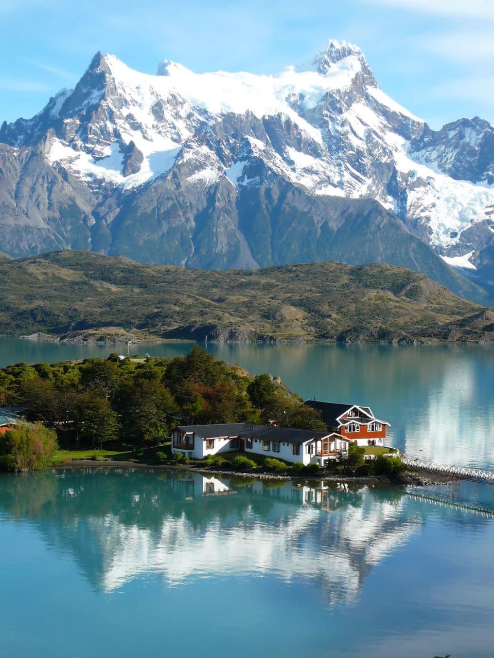 <p>On the Argentine side, you'll find steppes, grasslands, and deserts, while the Chilean side holds glacial fjords and a rainforest. Whether you ski, hike, or just want to behold the incredible beauty, boundless adventure awaits. It's home to several forms of rare wildlife, as well as iconic sites like Cuernos del Paine.</p><p><a class="link rapid-noclick-resp" href="https://go.redirectingat.com?id=74968X1596630&url=https%3A%2F%2Fwww.tripadvisor.com%2FTourism-g294276-Patagonia-Vacations.html&sref=https%3A%2F%2Fwww.housebeautiful.com%2Flifestyle%2Fg4500%2Fmost-beautiful-places-world%2F" rel="nofollow noopener" target="_blank" data-ylk="slk:LEARN MORE">LEARN MORE</a></p>