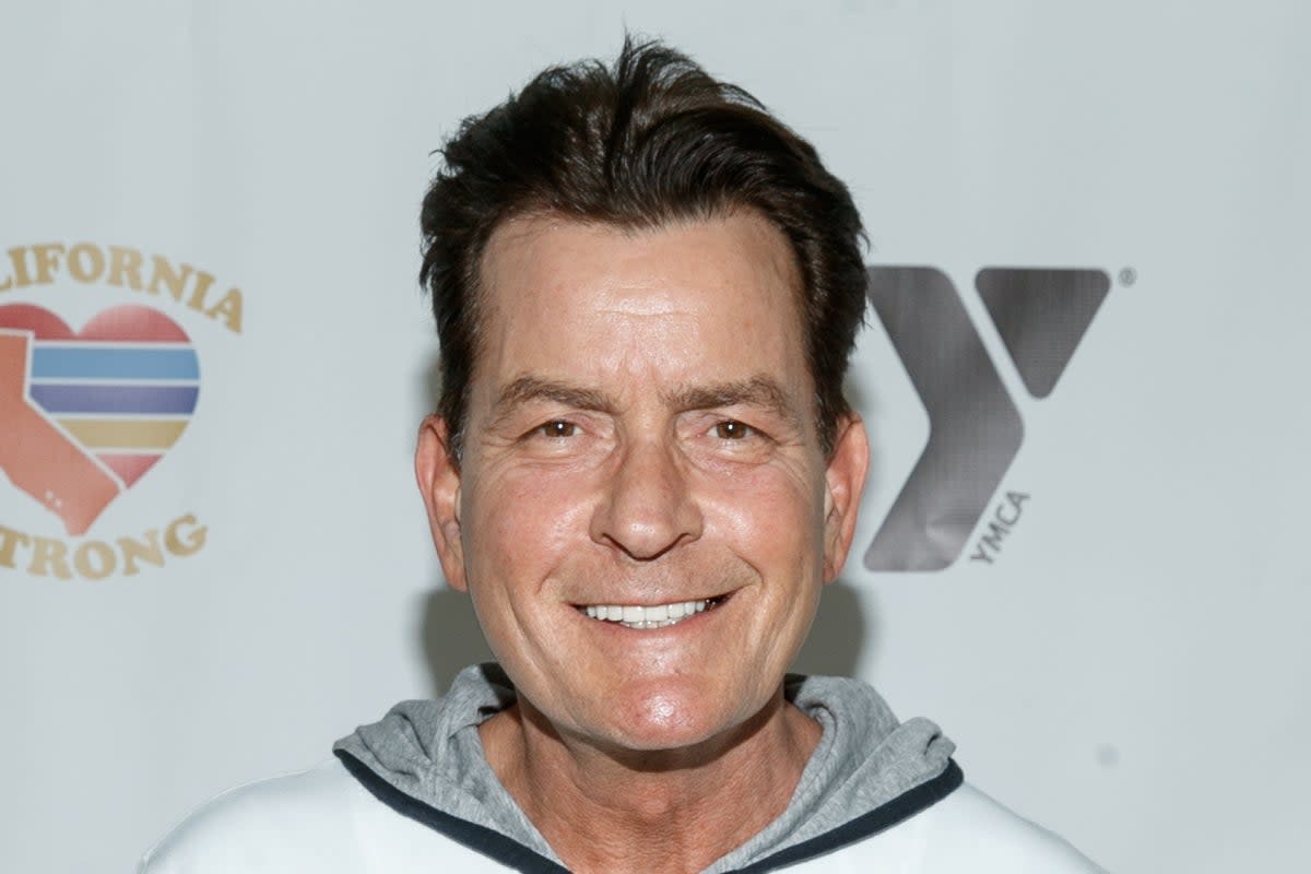 Charlie Sheen's neighbour has reportedly been arrested after trying to 'choke' the star (Getty)